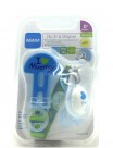MAM CLIP IT & ORIGINAL I LOVE MUMMY AZURE ΠΙΠΙΛΑ SILICON & ΚΛΙΠ 0m+ 2TMX